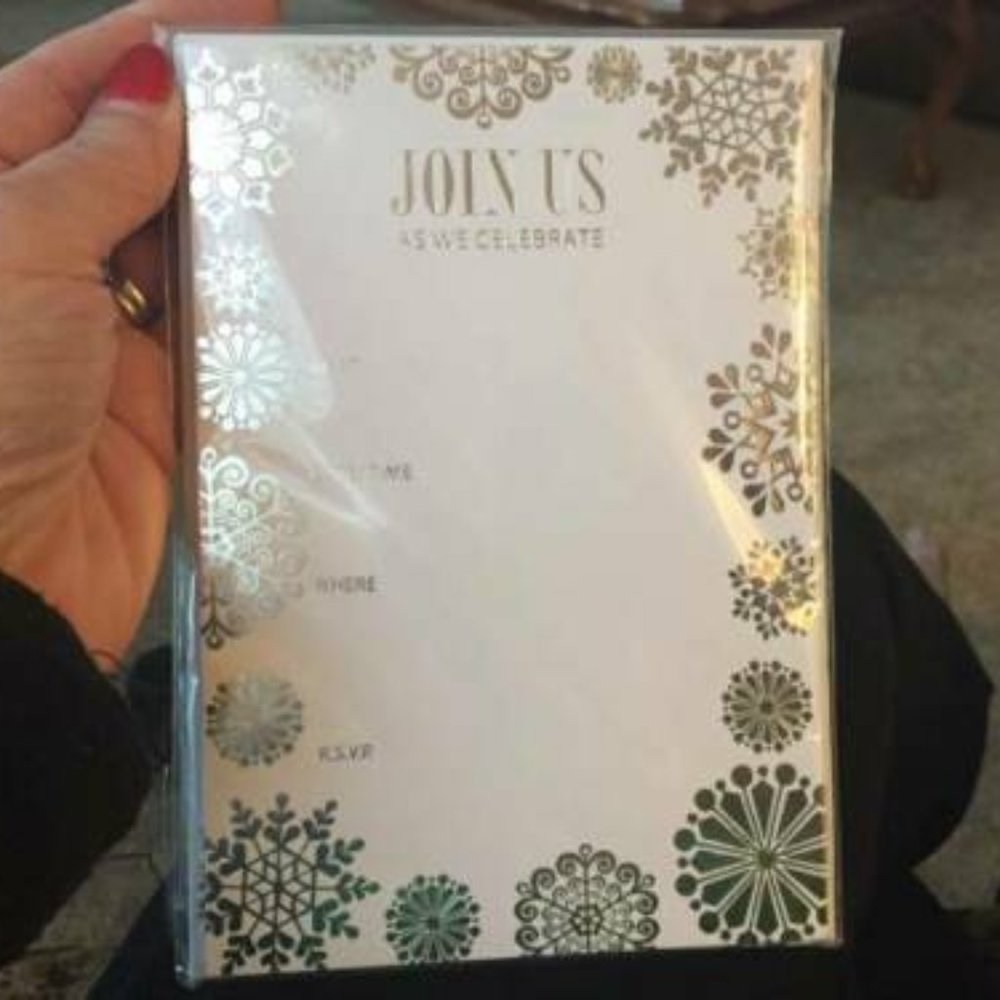 Carlton Cards invitations "Join Us" 10 Invitations